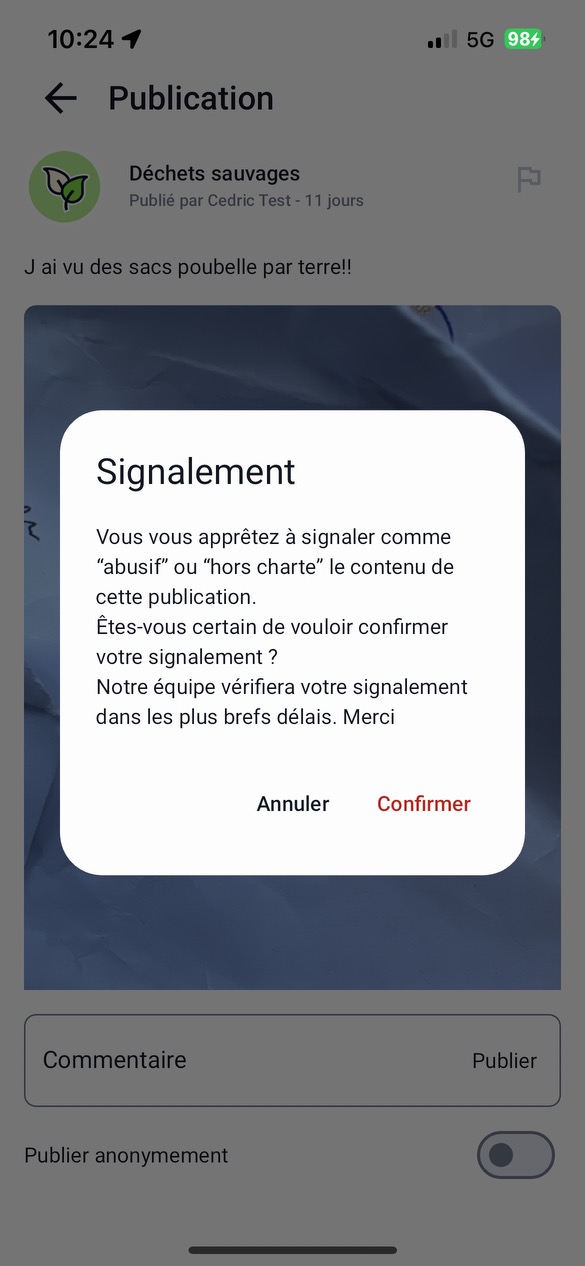 Comment Signaler Une Alerte Un Commentaire Voisins Vigilants Et Solidaires®